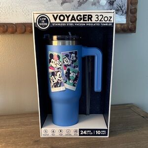 Life Is Good Blue Voyager Tumbler
